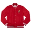 Washington State Cougars Arched Red Bomber Jacket