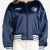 Women’s Minnesota Lynx TWC Blue Satin Bomber Jacket
