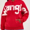 Wrangler Wide Open Spaces Logo Red Hoodie