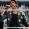 WrestleMania 42 Joe Jonas USA Leather Jacket For Sale