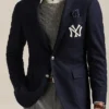 Yankees Polo Ralph Lauren Blue Blazer