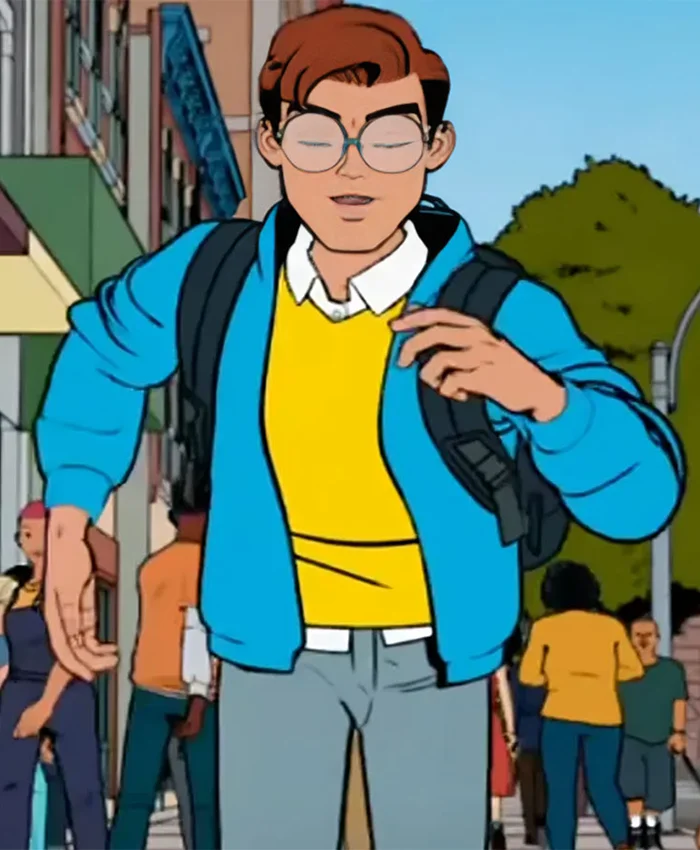 Your Friendly Neighborhood Spider-Man Peter Parker Blue Jacket