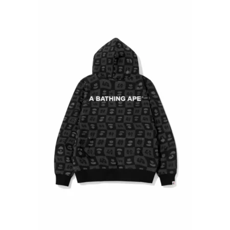 buy BAPE Black Pullover Hoodie A Bathing Ape