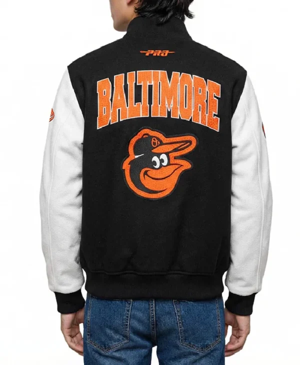 buy Baltimore Orioles City Arch Varsity Jacket