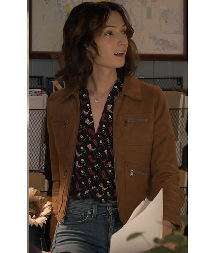 buy Big Sky Jesse James Keitel Brown Suede Jacket