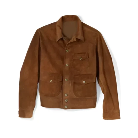 buy Bobby Cannavale Scarpetta Suede Leather Jacket