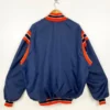 buy Chicago Bears 80’s Printed Logo Blue Jacket