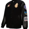 buy Chicago Cubs Mitchell And Ness Black Blackout Varsity Jacket