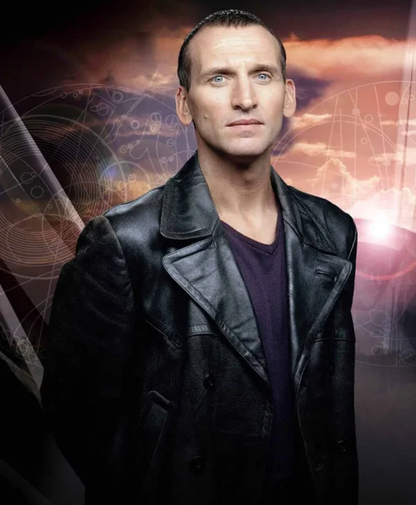 buy Christopher Eccleston Doctor Who Leather Peacoat
