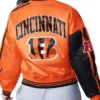 buy Cincinnati Bengals Zone Blitz Black and Orange Jacket