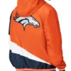buy Denver Broncos Color Block Full-Zip Hooded Jacket