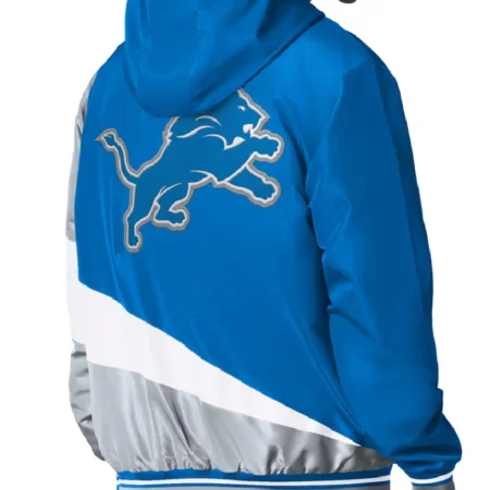 buy Detroit Lions Color Block Full-Zip Hooded Jacket