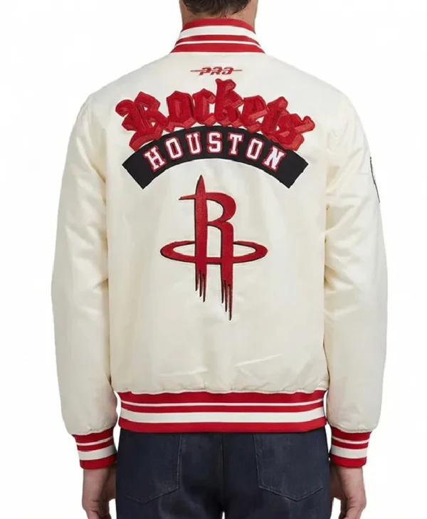 buy Houston Rockets Best of Rib Satin Jacket