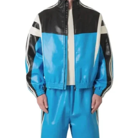 buy Mike Steele The Voice S29 Bomber Leather Jacket