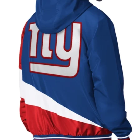 buy NY Giants Color Block Full-Zip Hooded Jacket