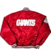 buy New York Giants 80s Super Bowl Red Satin Jacket