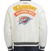 buy Oklahoma City Thunder Best of Rib Satin Jacket