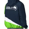 buy Seattle Seahawks Color Block Full-Zip Hooded Jacket