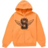 buy Supreme Wings Zip-Up Hooded Sweatshirt