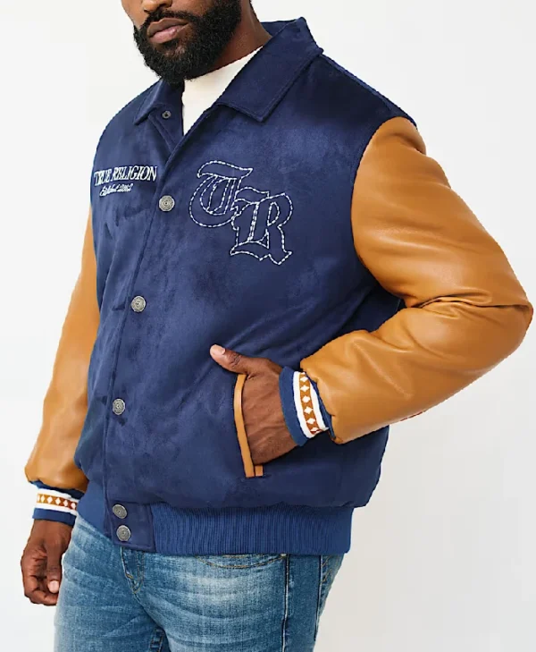 buy True Religion Serpent Logo Bomber Jacket