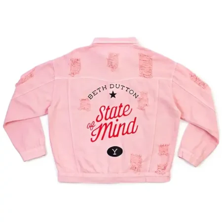 buy Yellowstone Beth Dutton State of Mind Denim Jacket