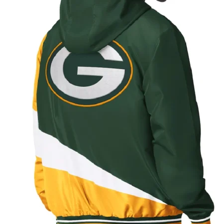 buy now Green Bay Packers Color Block Full-Zip Hooded Jacket