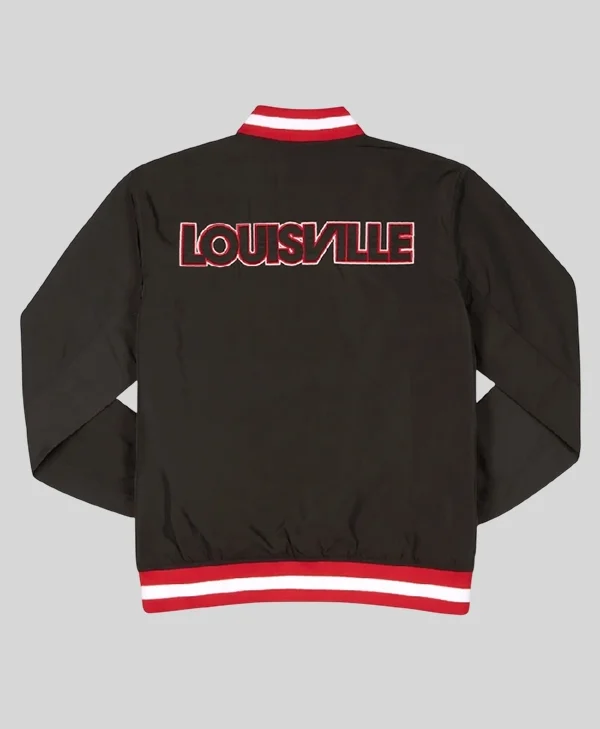 buy now Louisville Cardinals Blackout Bomber Jacket
