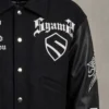 order Syams Varsity End Game Black Jacket