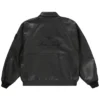 order now Supreme Stone Island Leather Bomber Jacket