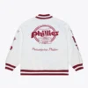 shop Arctic White Philadelphia Phillies Lightweight Satin Jacket