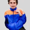 shop Hawks x Knicks Game 2026 Timothee Chalamet Adidas Jacket