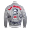 shop LA Clippers Classic Old English Rib Jacket