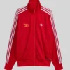 Adidas x Bad Bunny Barcelona Firebird Red Track Jacket