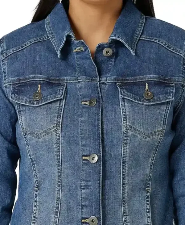 Angelo Four Pockets Trucker Denim Jacket