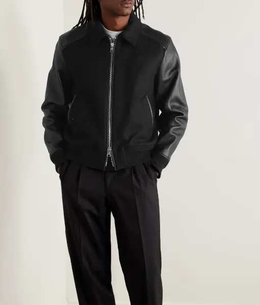 Buy Law and Order SVU S27 Ice T Black Varsity Jacket