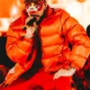 Colombia Ryan Castro Red Puffer Jacket