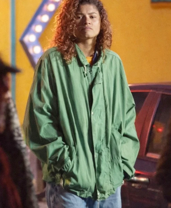 Euphoria S03 Rue Bennett Green Jacket