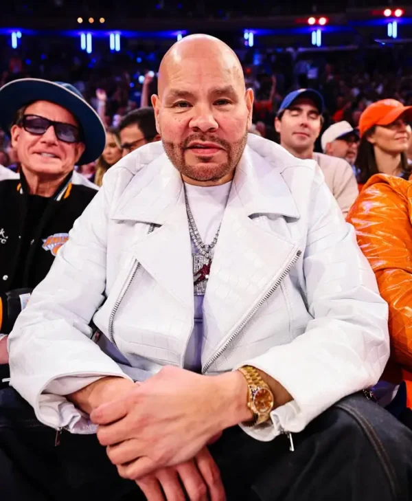 Fat-Joe-Knicks-vs--Cavs-Game-2-White-Biker-Jacket