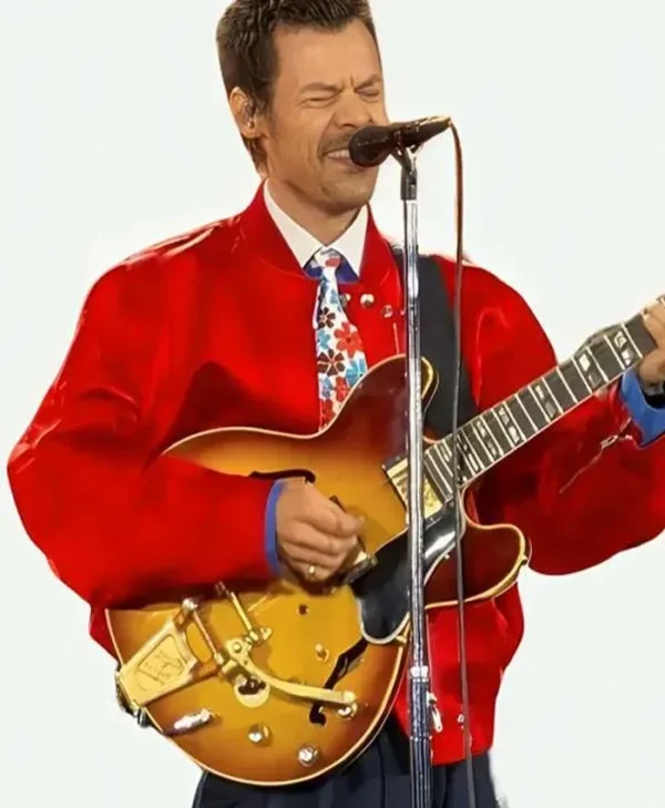 Harry Styles Together-Together Tour Red Jacket