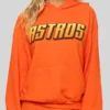 Houston Astros 2026 Aviator Nation x MLB Orange Hoodie