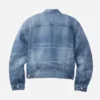 Jungkook-Calvin-Klein-Denim-Blue-Trucker-Jacket