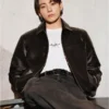 Jungkook Calvin Klein Leather Jacket