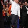 Knicks-vs--Cavs-Game-2-Fat-Joe-White-Biker-Jacket