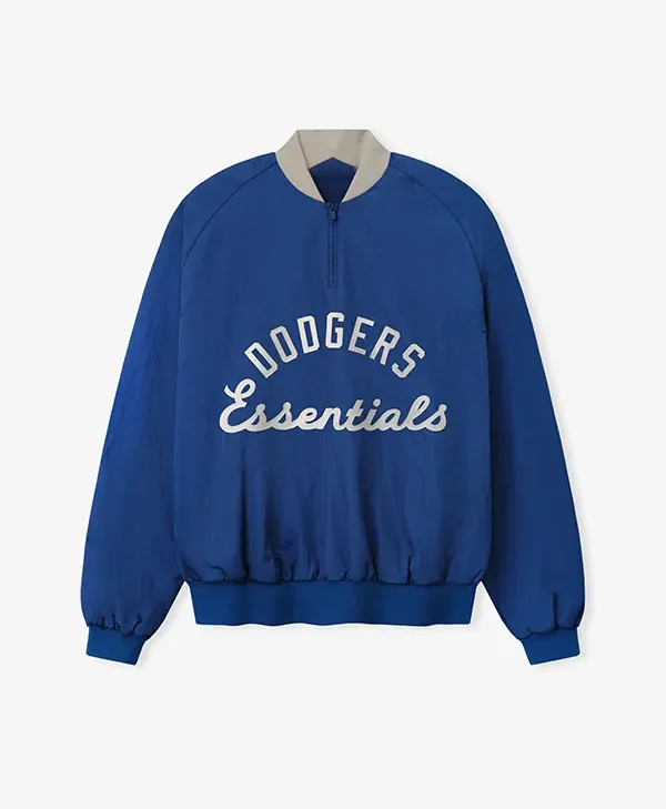 LA Dodgers Half Zip Pullover
