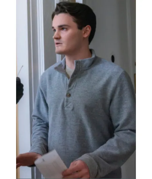 Law and Order S25 Jack McKinney Gray Pullover Shirt