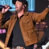 Luke Bryan 2026 Brown Suede Jacket