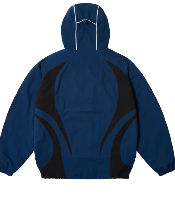 Place Navy Track Hooded Jacket Shop Now
