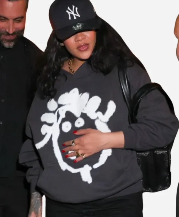 Rihanna R20 Merch BadGalRiri Black Hoodie For Sale