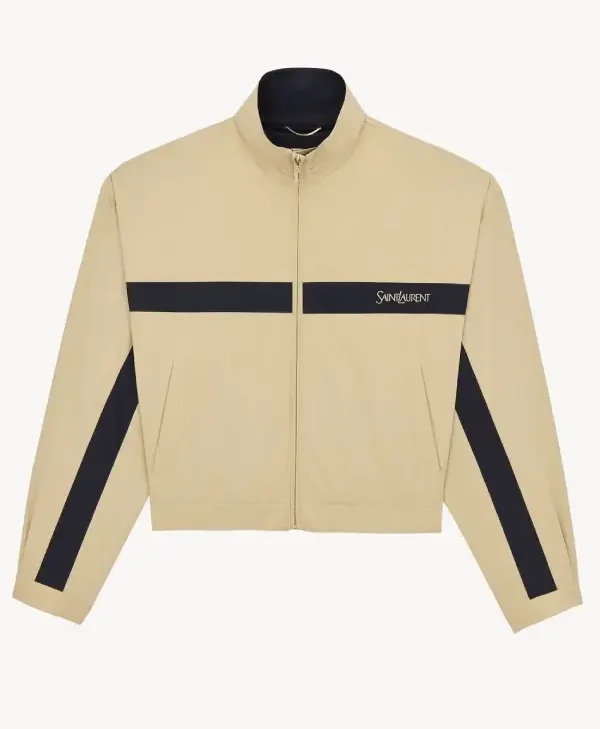 Saint Laurent Stand-Collar Jacket