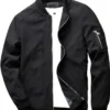 Slim Fit Lightweight Casual Bomber Jacket